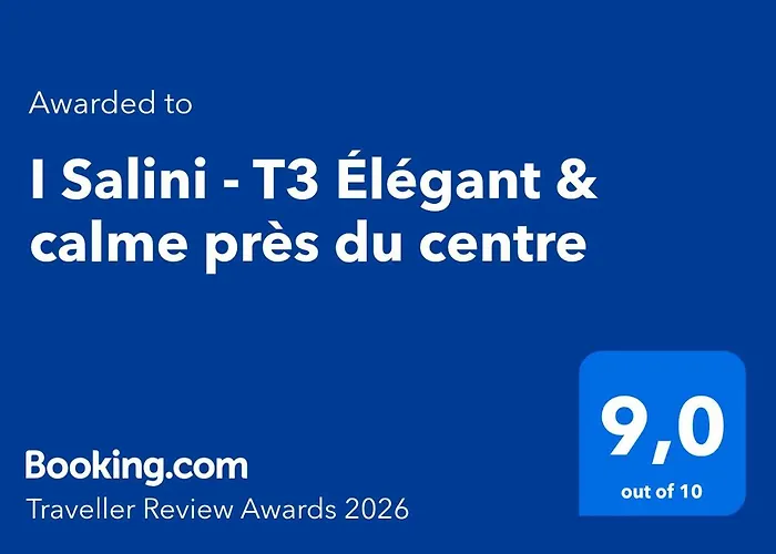 Apartment I Salini - T3 Elegant & Calme Pres Du Centre - Classe 4 Etoiles *